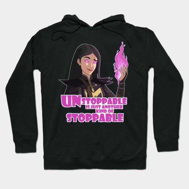 Claudia Unstoppable Hoodie by Art of Lee Bokma